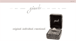 Desktop Screenshot of giadorfinejewelry.com